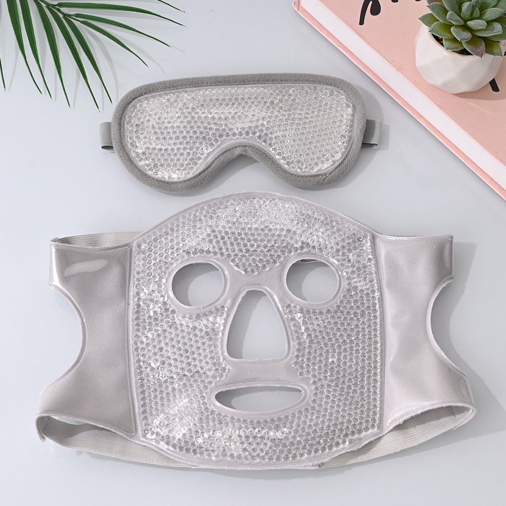 Cooling Full-Face Ice Mask for Instant Relief