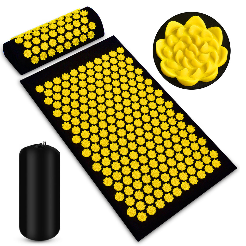 Experience Deep Relaxation with Our Acupressure Massage Mat Set