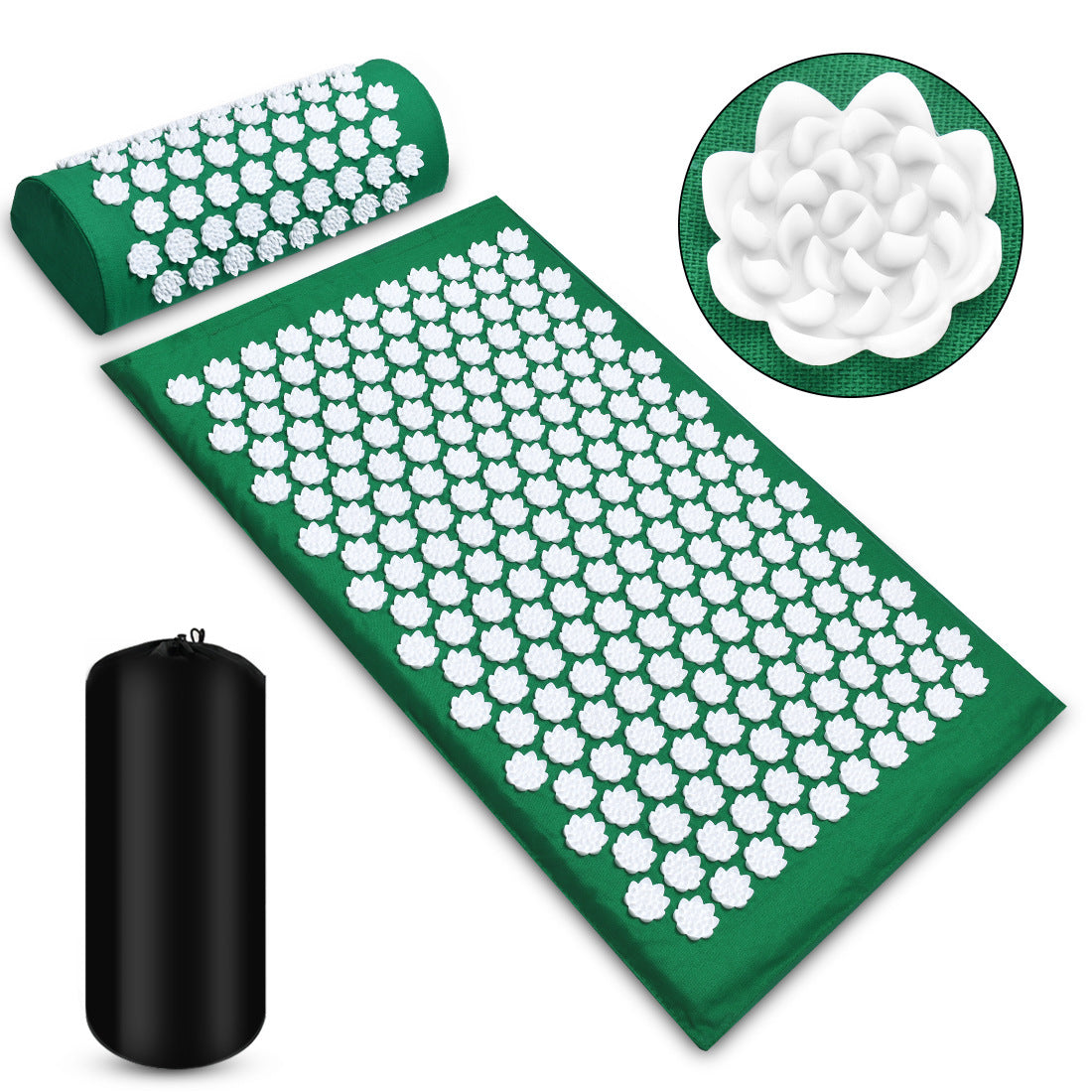 Experience Deep Relaxation with Our Acupressure Massage Mat Set