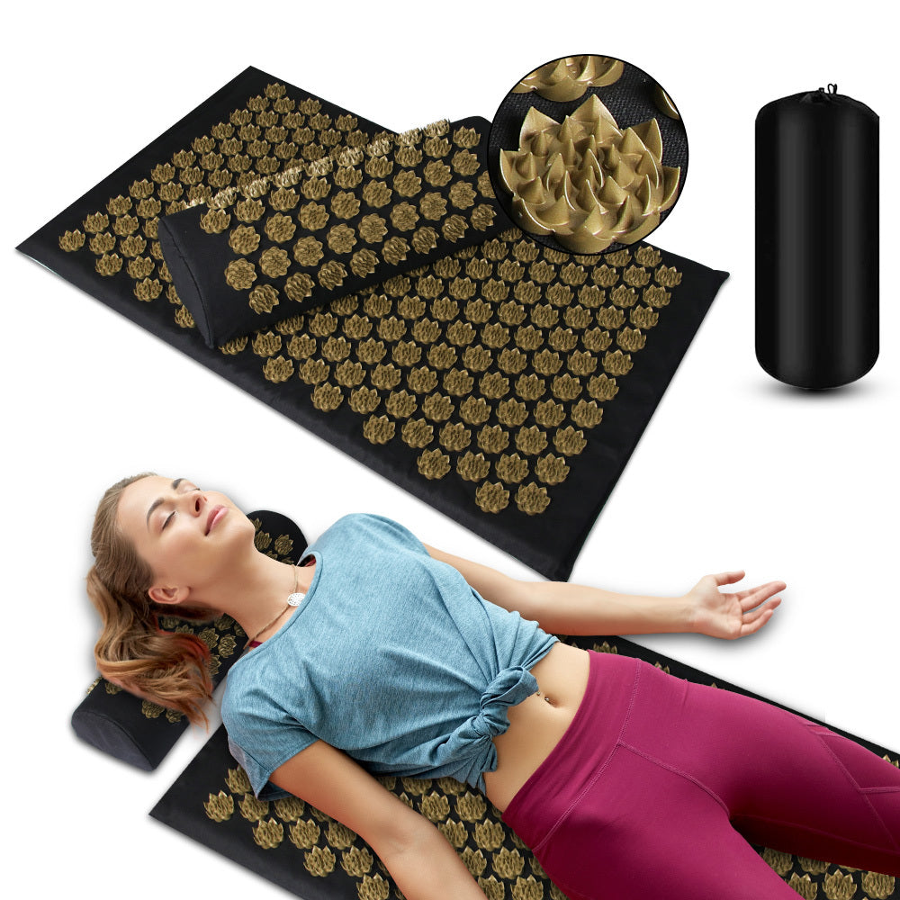 Experience Deep Relaxation with Our Acupressure Massage Mat Set