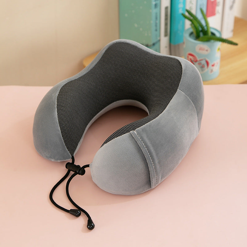 Comfortable U-Shape Memory Foam Travel Pillow