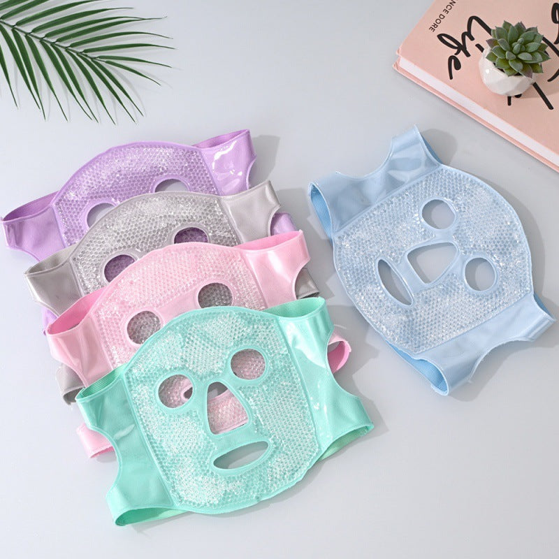 Cooling Full-Face Ice Mask for Instant Relief