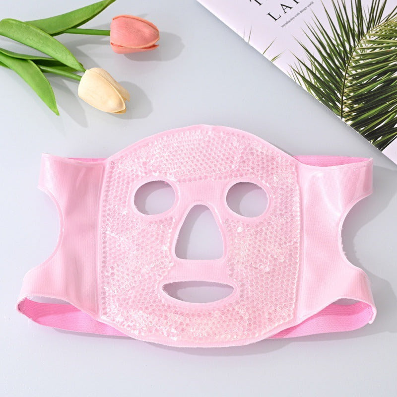 Cooling Full-Face Ice Mask for Instant Relief